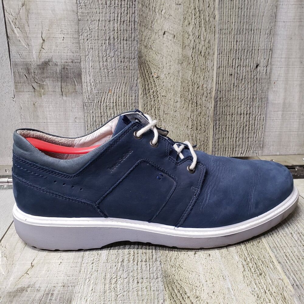 JOSEF SEIBEL Mirko Leather Lace Up Oxfords Men's 12 Shoes Sneakers EU 46 Blue